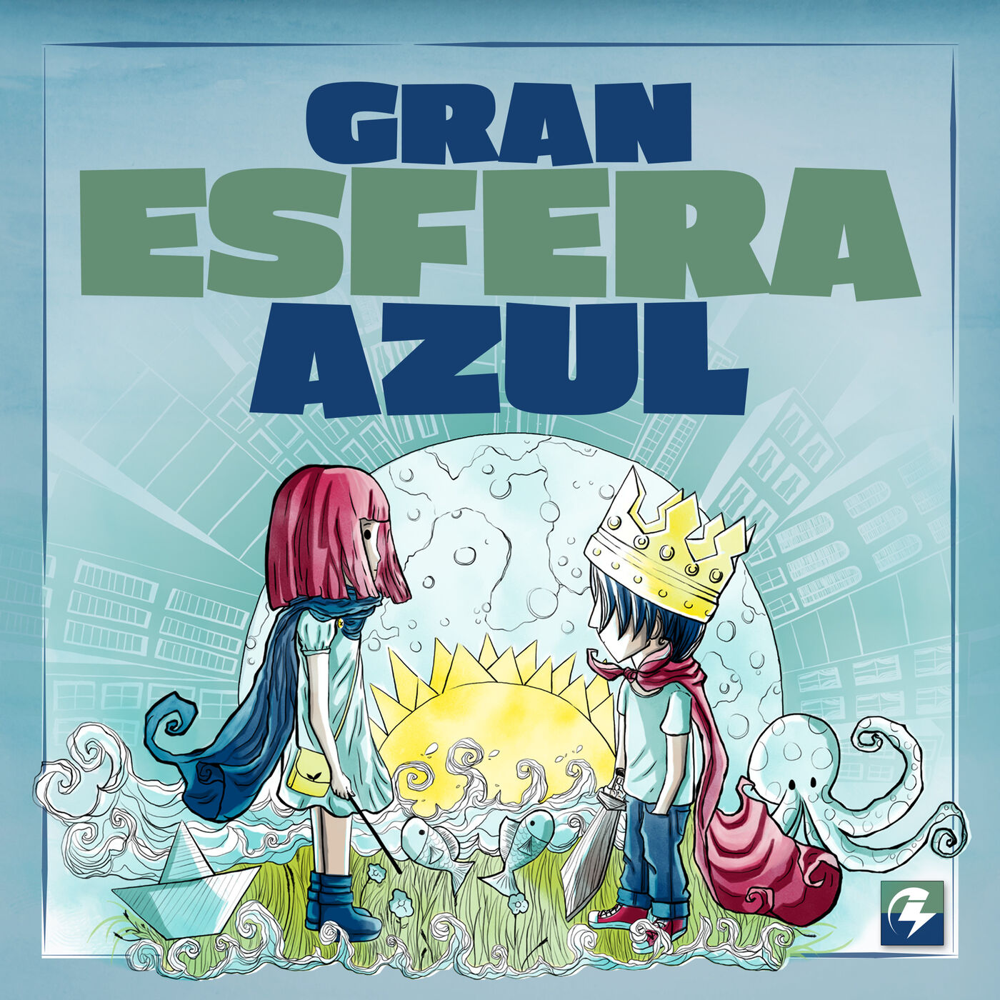 Gran Esfera Azul 