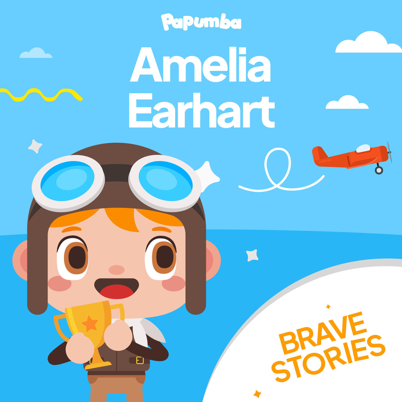 Brave Stories: Amelia Earhart, the inspiring pilot