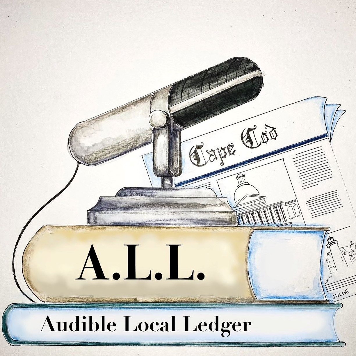 The Audible Local Ledger Reads to the Blind - The Cape Cod Times - July 5th, 2023