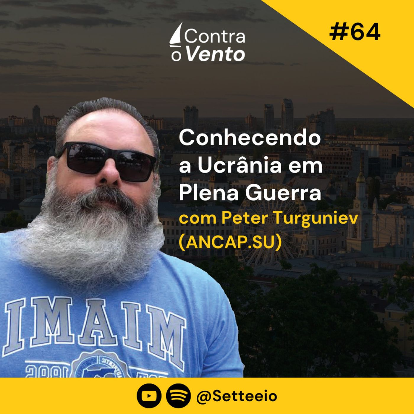 Conhecendo a Ucrânia em Plena Guerra - com Peter Turguniev