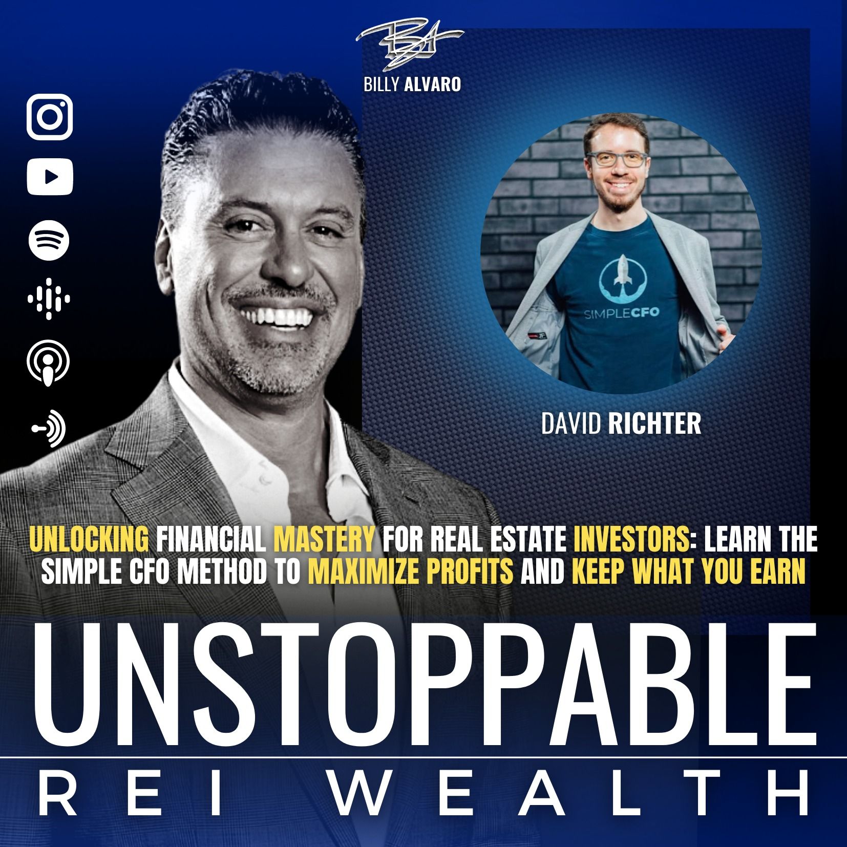 107 David Richter is Unlocking Financial Mastery for Real Estate Investors: Learn the Simple CFO Method to Maximize Profits and Keep What You Earn