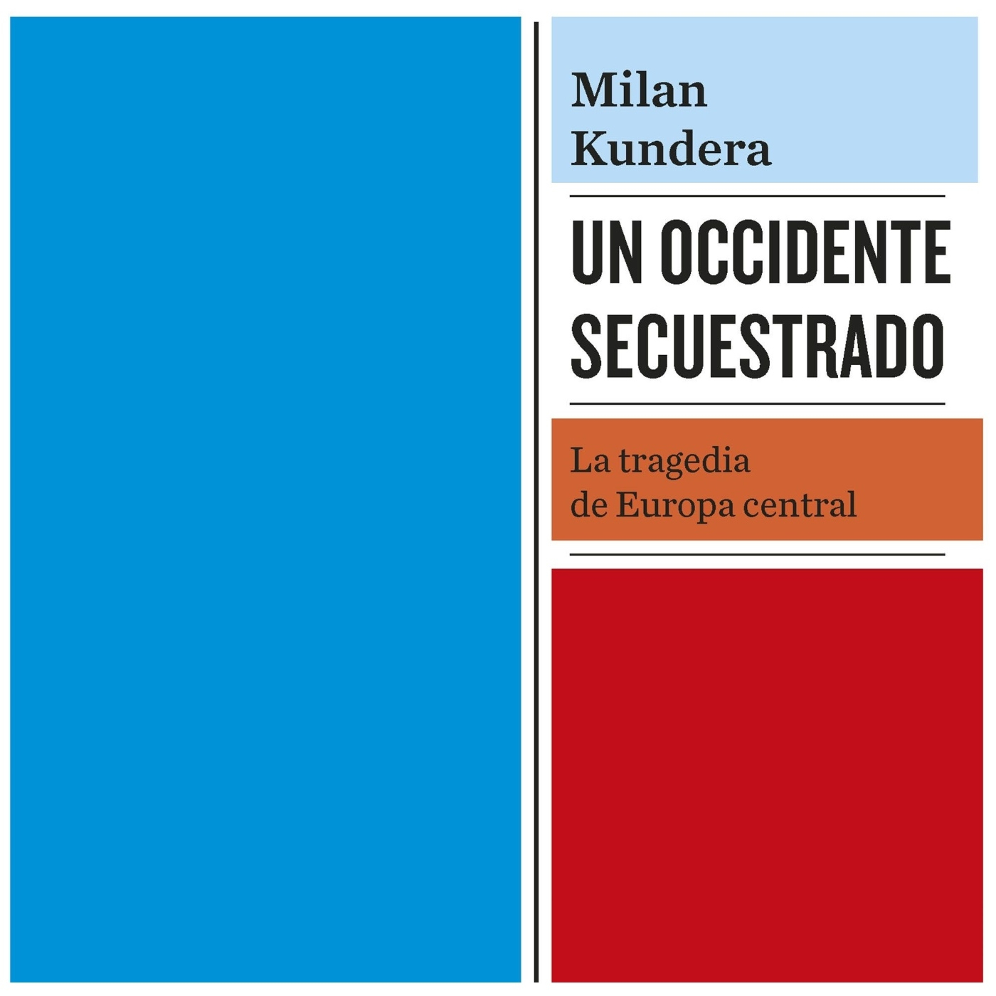 La República de las Letras: "Un Occidente secuestrado" y "La tragedia de Europa central" de Milan Kundera