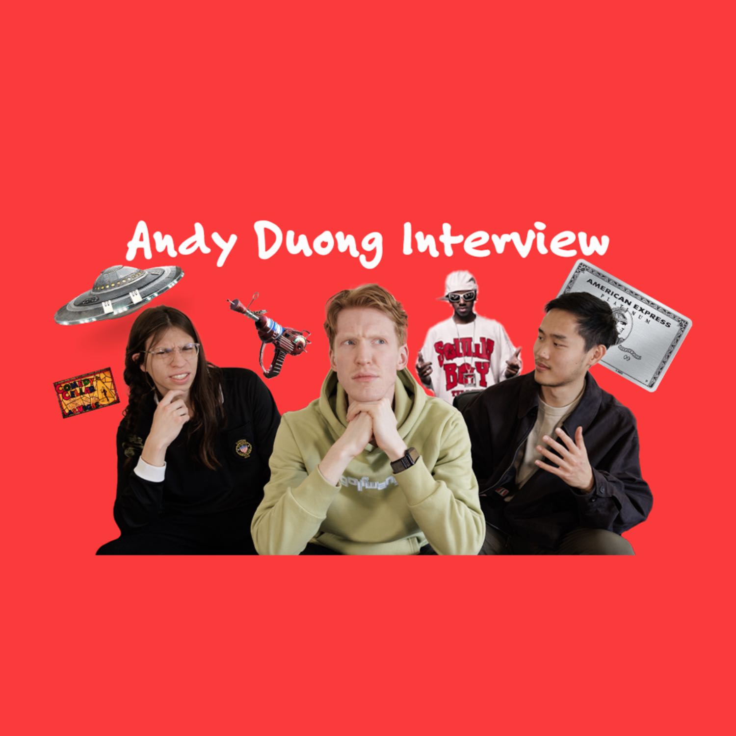 Andy Duong talks Comedy Mothership, Aliens & Credit Cards | Almost Spicy #16