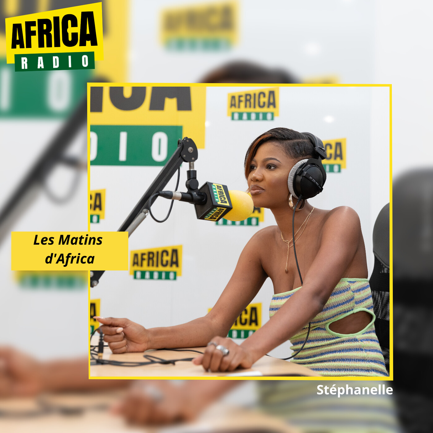 ⁣avec St&eacute;phanelle, mannequin et finaliste du Bachelor Afrique