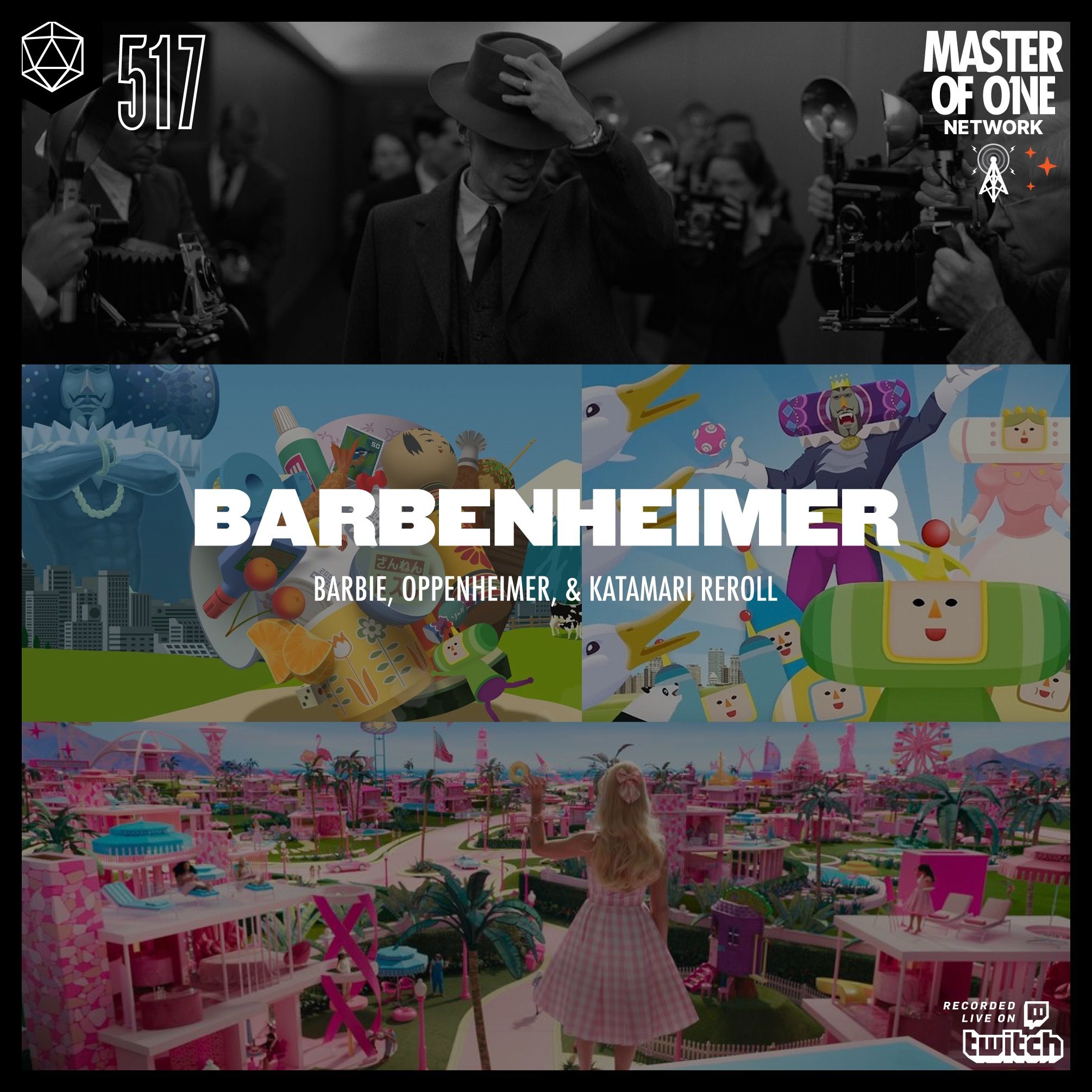 PCR 517: Barbenheimer - Barbie, Oppenheimer & Katamari Reroll