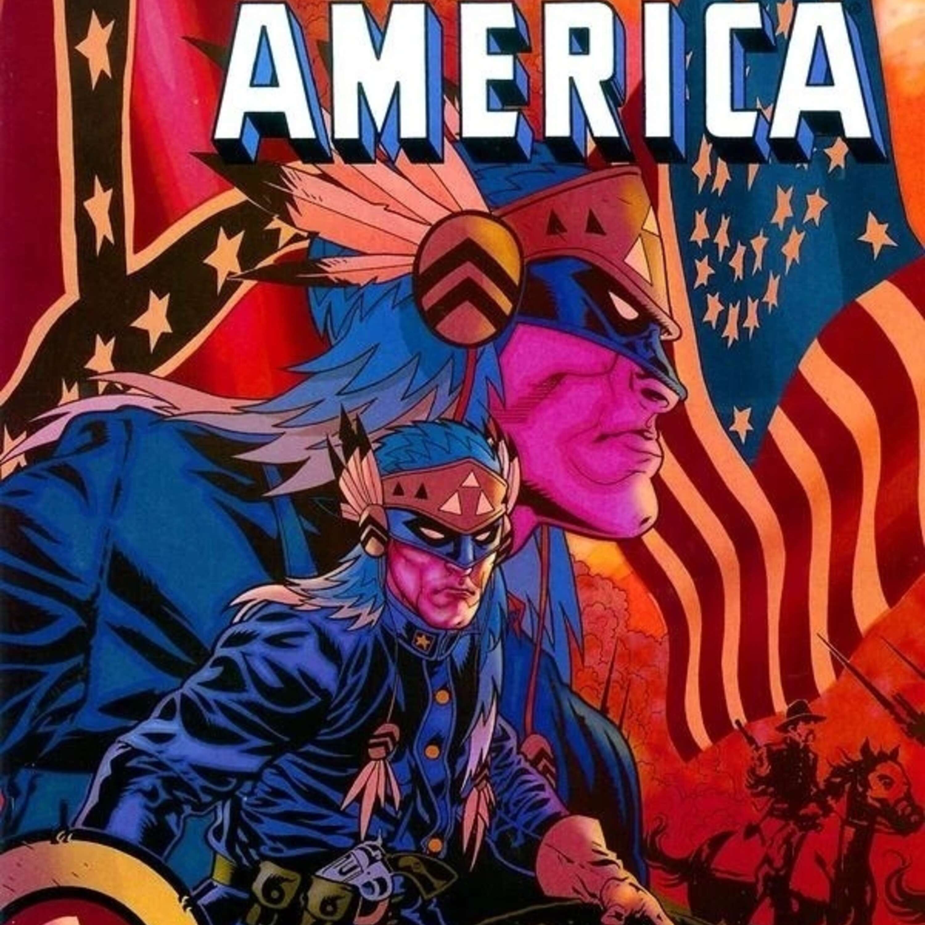 What if Captain America fought in the Civil War (the one from US history) + other tales of Cap in American History? Plus a history of bicentennial comics!