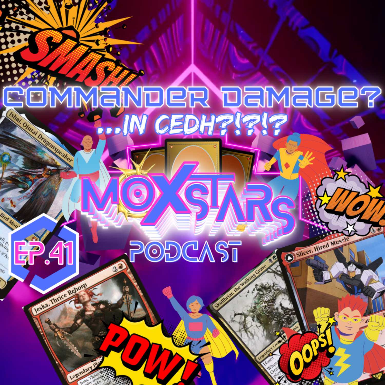 Commander Damage??... IN cEDH?!?!? | MoxStars | MTG Podcast | Episode 41