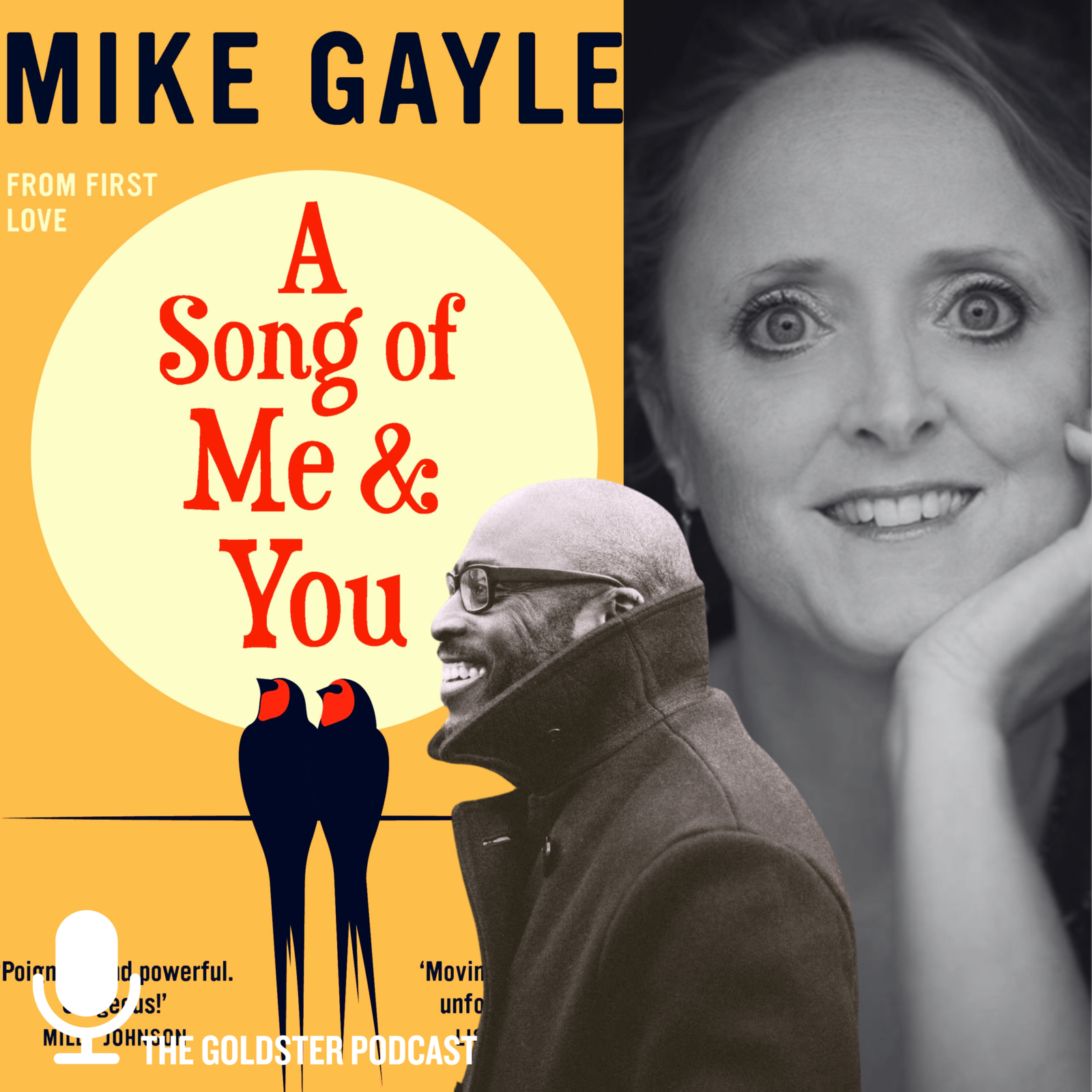 ⁣Mike Gayle and Lucinda Hawksley - The Goldster Inside Story Podcast