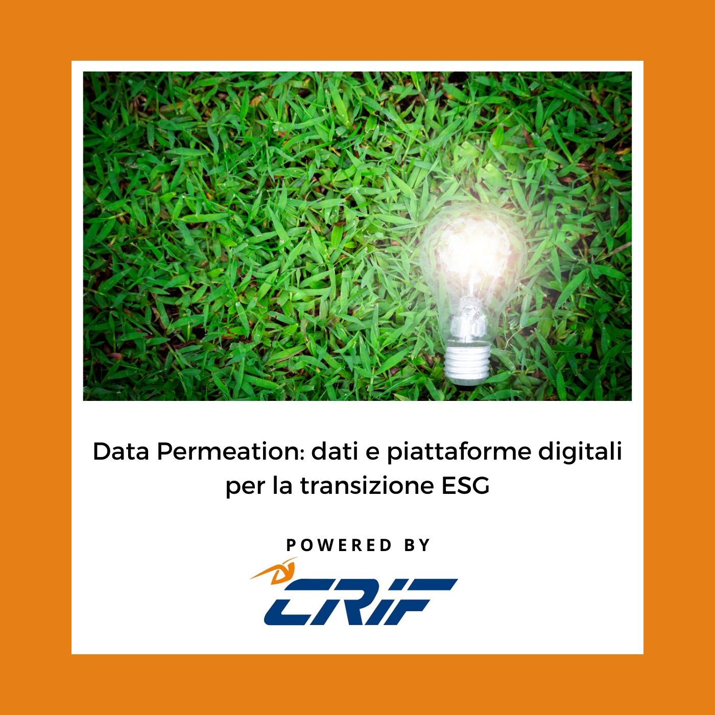 ⁣Data Permeation: dati e piattaforme digitali per la transizione ESG