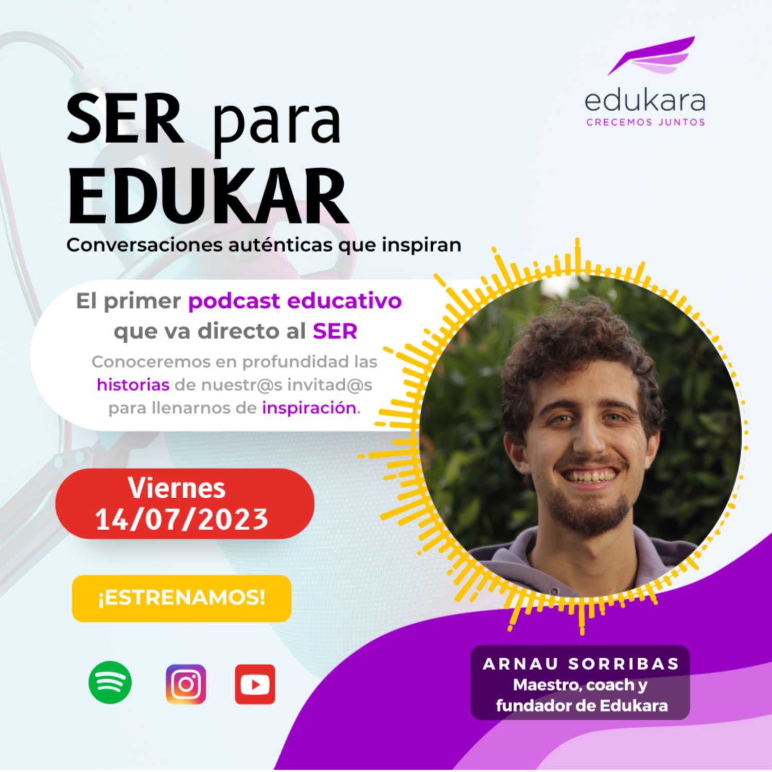 EP #0 - SER para EDUKAR: Presentación y propósito de este podcast con Arnau Sorribas, fundador de Edukara