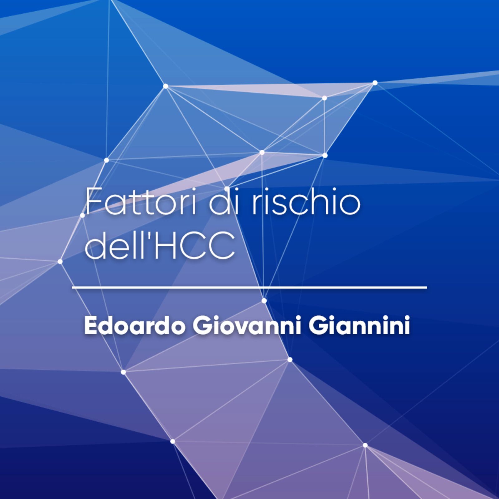 Fattori di rischio dell'HCC