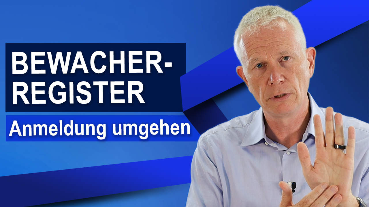 ⁣Achtung Betrug! Wenn Gewerbetreibende die Anmeldung beim Bewacherregister umgehen…