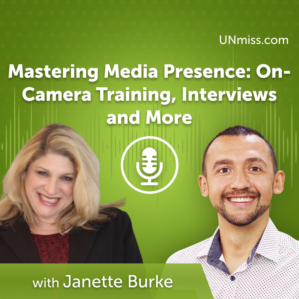 ⁣Mastering Media Presence with Janette Burke: On-Camera Training, Interviews, and More (#565)