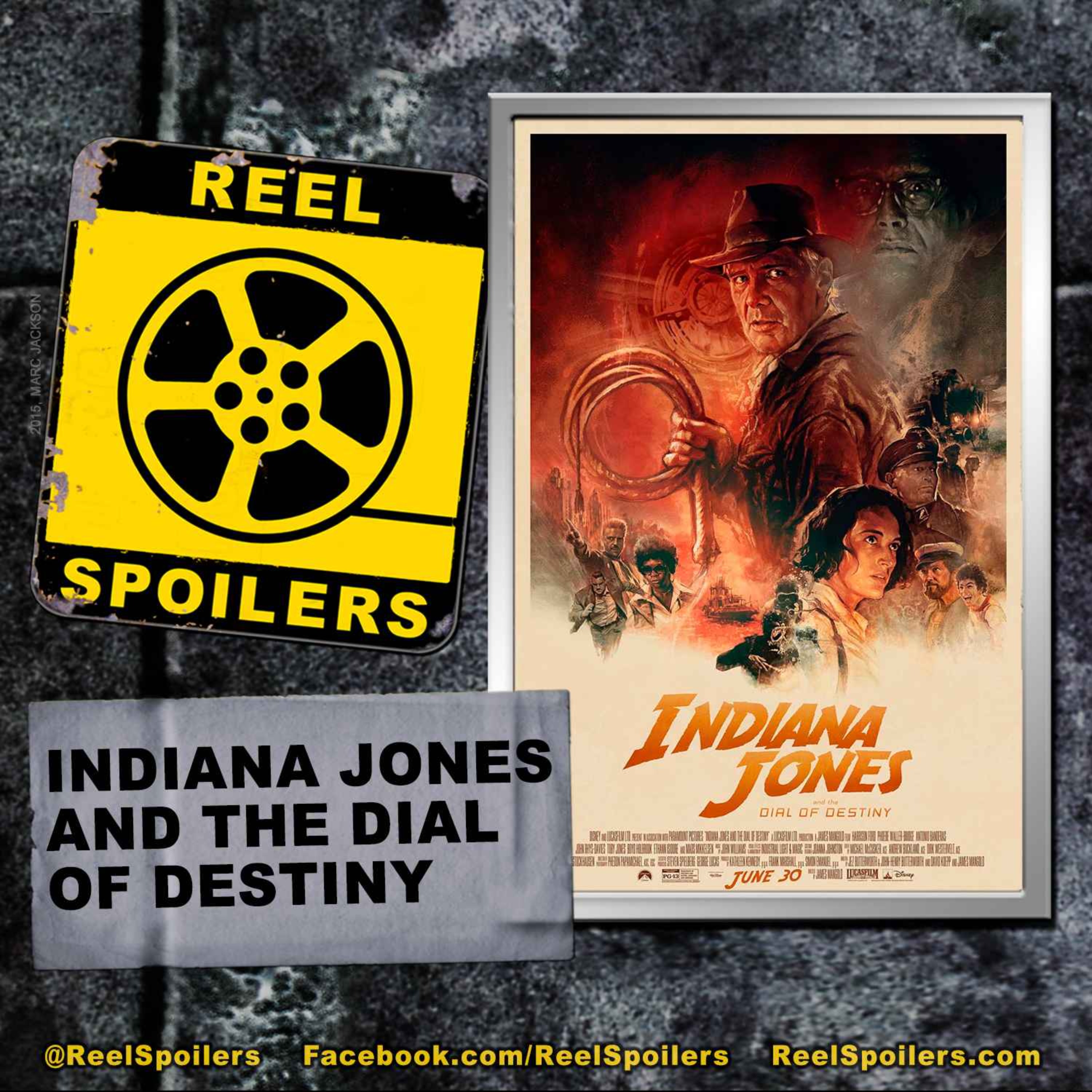 ⁣INDIANA JONES AND THE DIAL OF DESTINY Starring Harrison Ford, Phoebe Waller-Bridge, Mads Mikkelsen