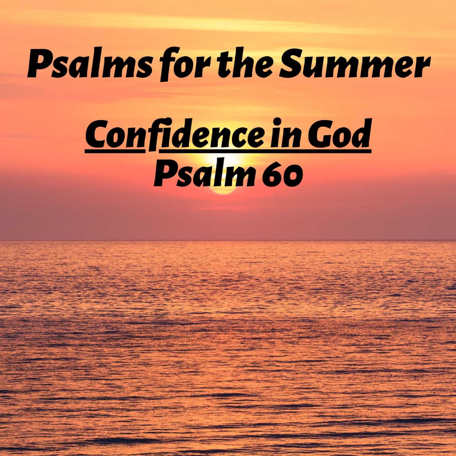 Confidence in God