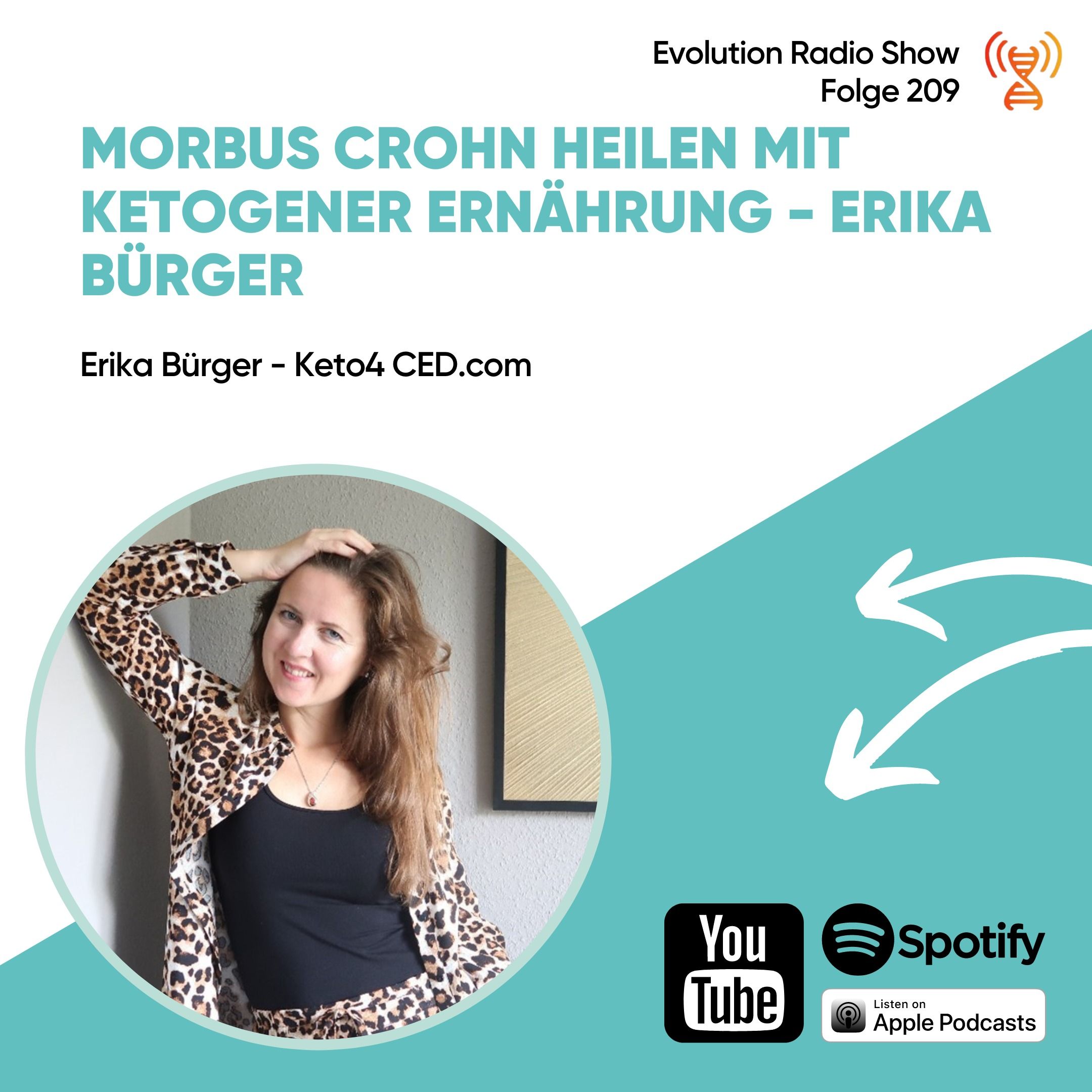 Morbus Crohn heilen mit ketogener Ernährung - Erika Bürger