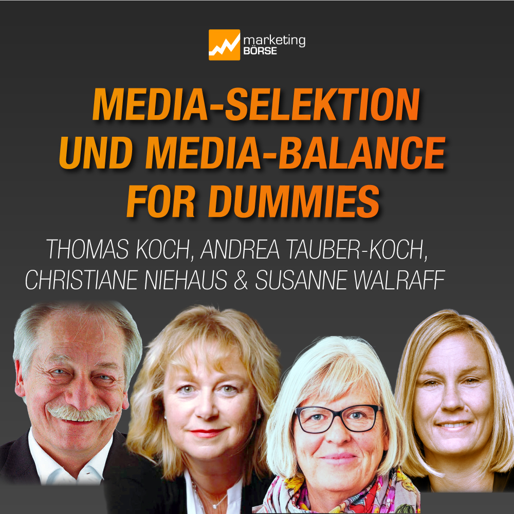 Media-Selektion und Media-Balance for Dummies