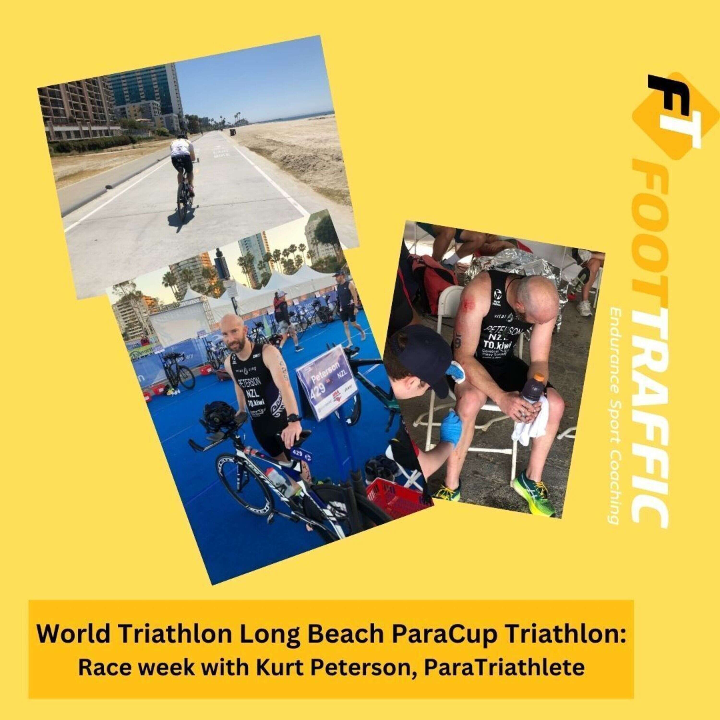 World Triathlon Long Beach ParaCup Triathlon: Race week with Kurt Peterson, ParaTriathlete