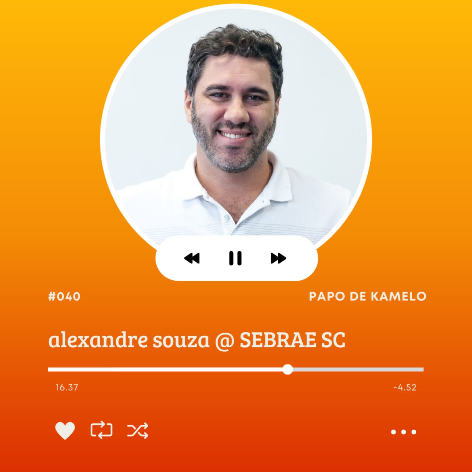 papo de kamelo #040 | Alexandre Souza do SEBRAE SC