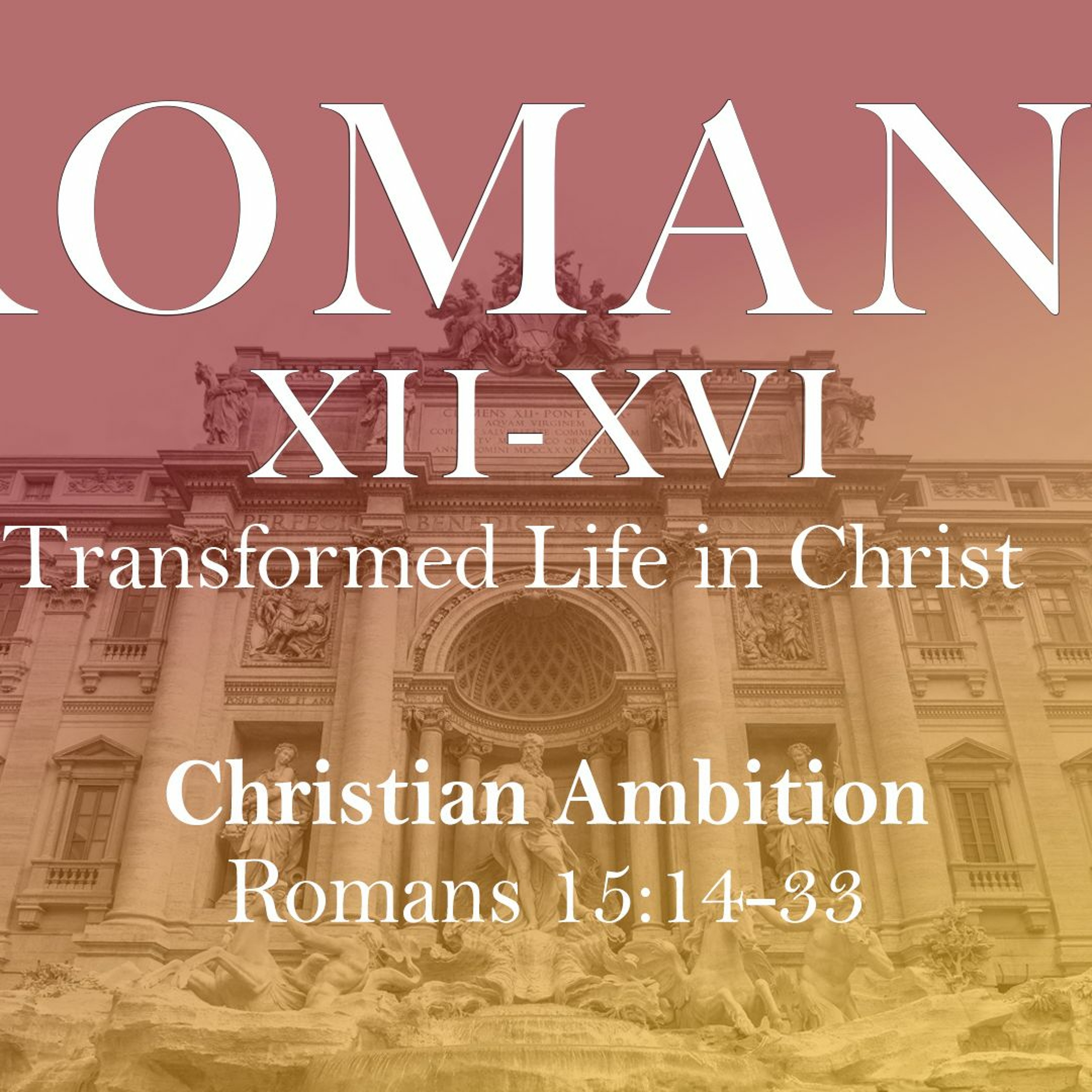 ⁣Christian Ambition (Auditorium)