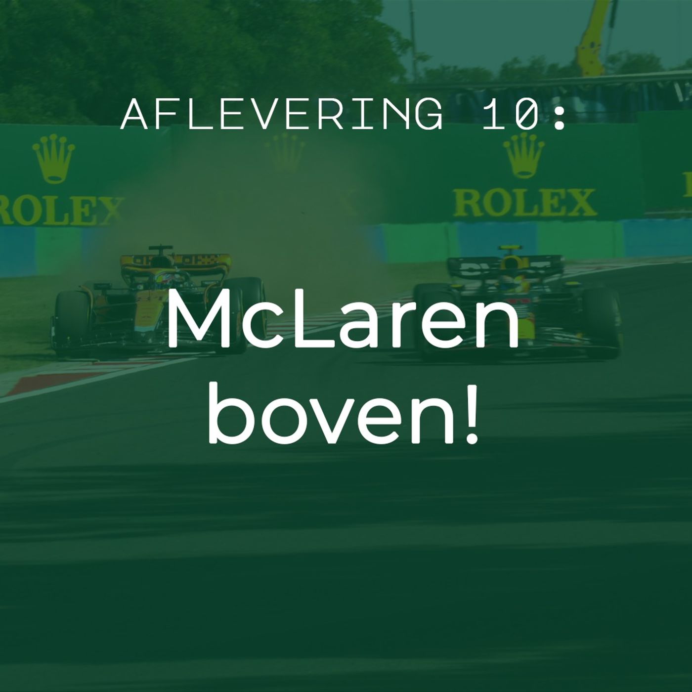 ⁣Plankgas - McLaren Boven!