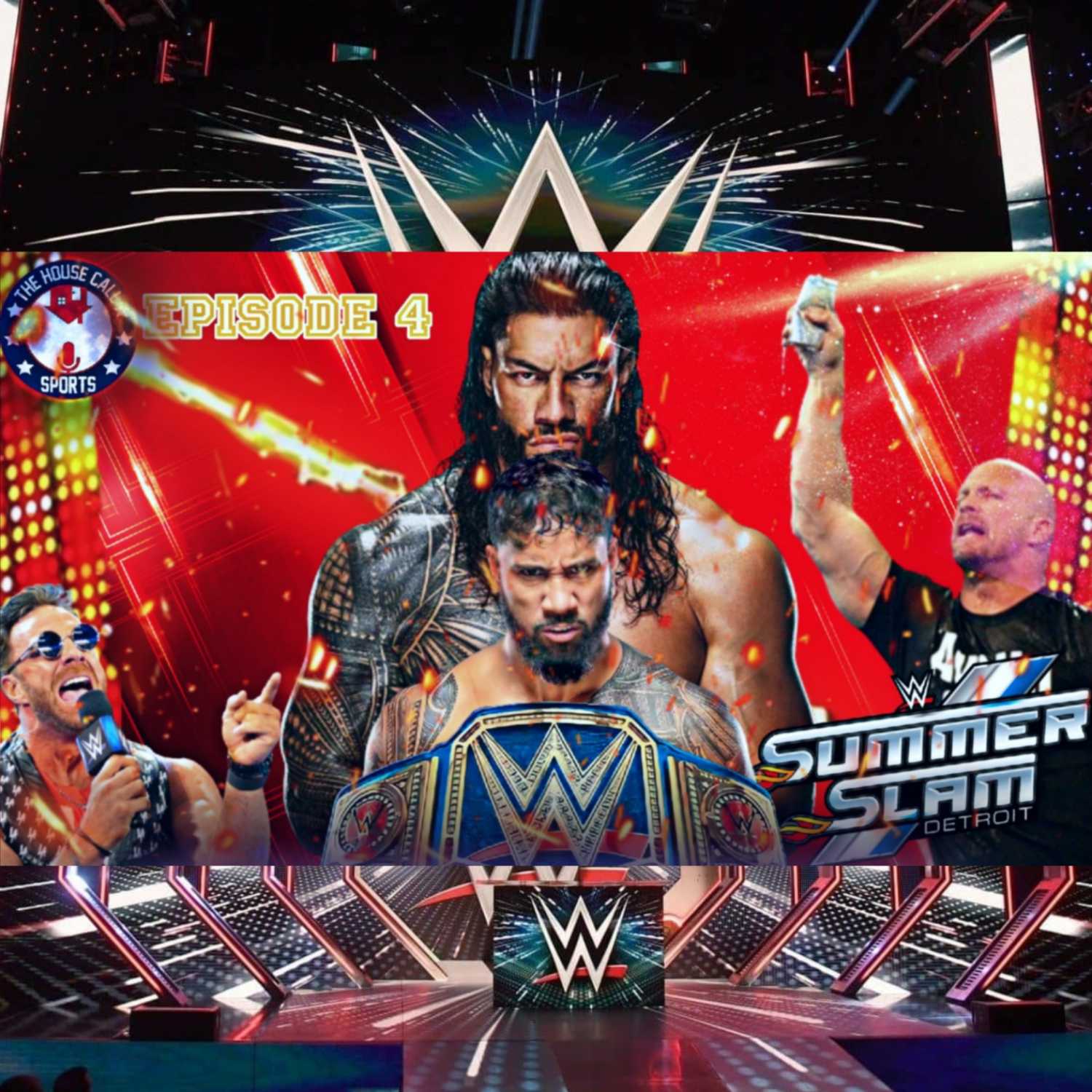 WWE MATCH CARD FOR SUMMERSLAM SO FAR