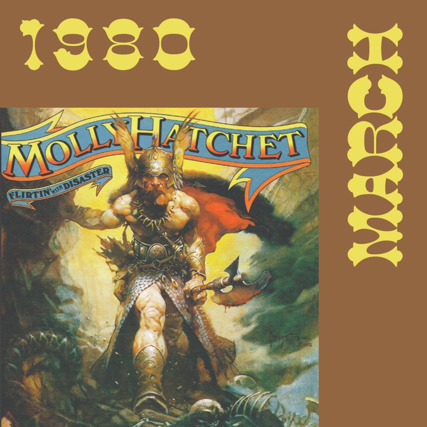 1980 - March:  Molly Hatchet "Flirtin' with Disaster"