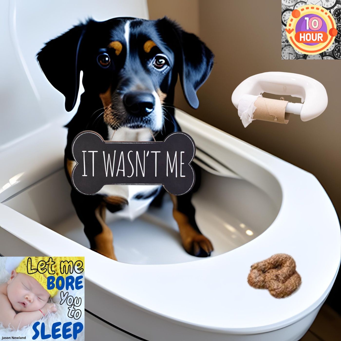 (10 hours) #1014 “Why don’t dogs need to wipe?” Let me bore you to sleep (Jason Newland) (30th June 2023)