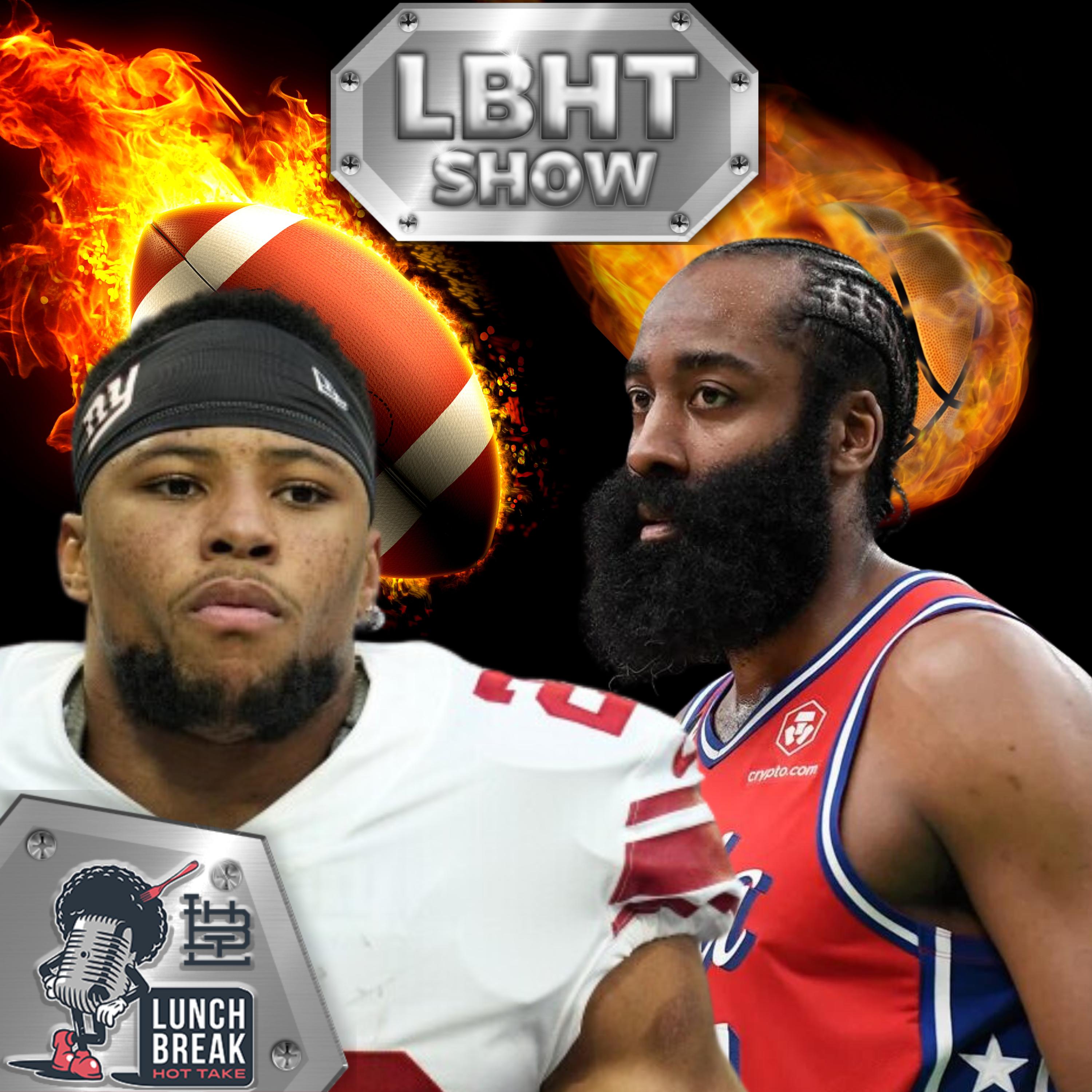 RBs Taking on The NFL | James Harden Is Looking for a Team | LBHT Show