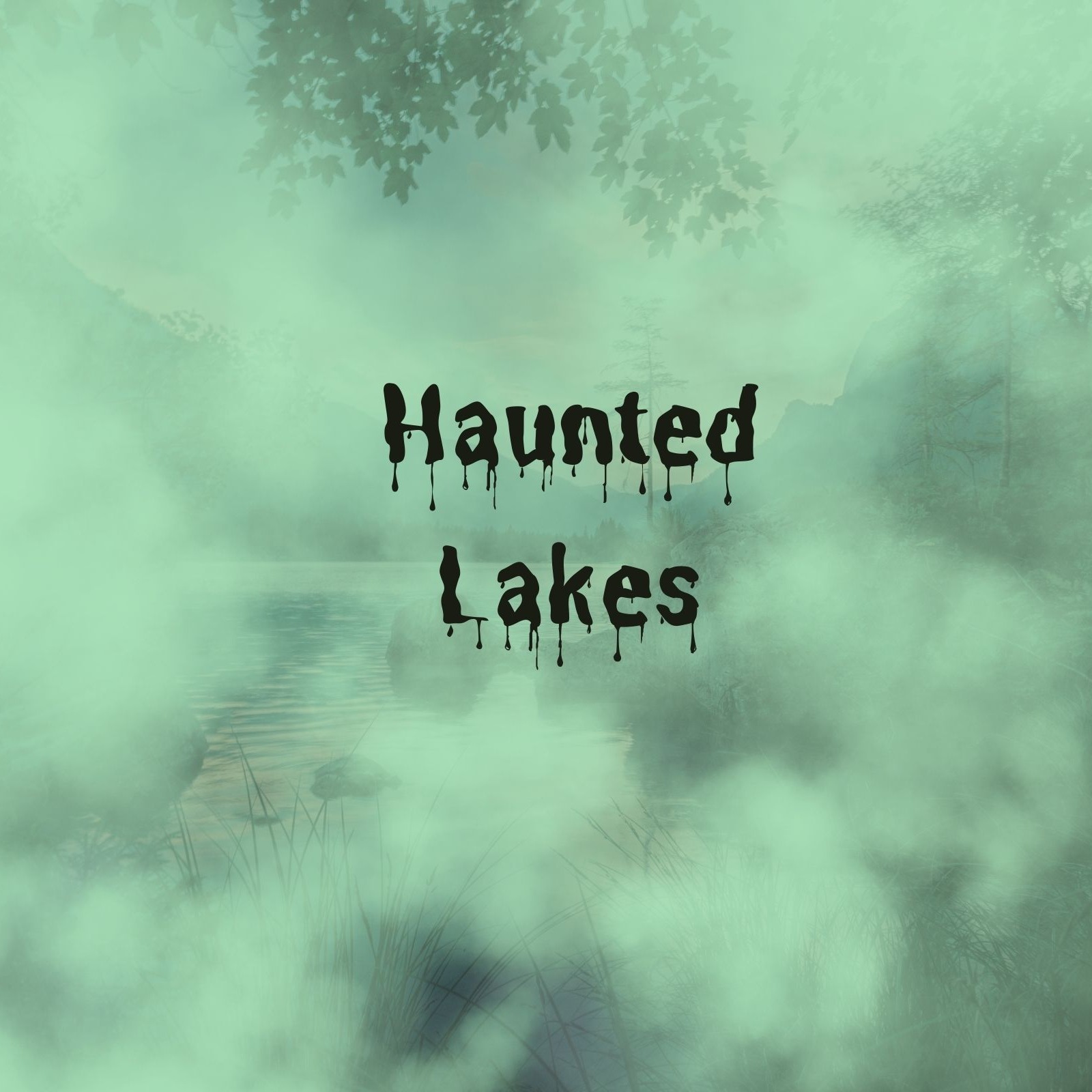 ASMR Haunted Lakes With Water/Piano Background Sounds