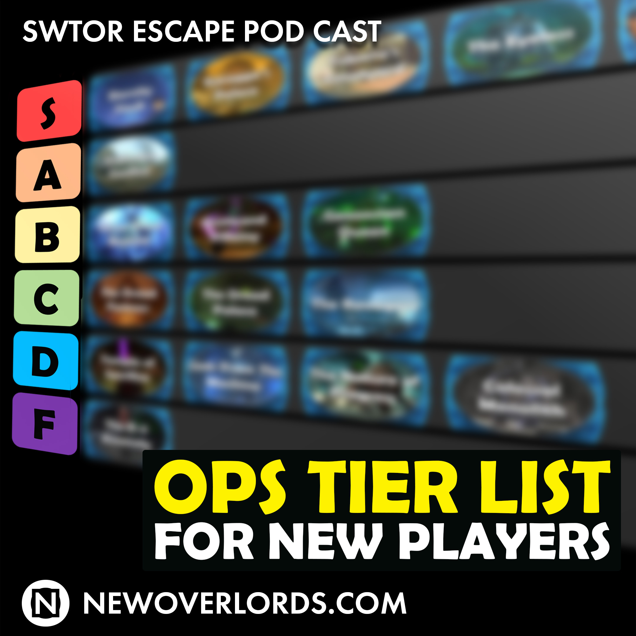 SWTOR Escape Pod Cast 475: Ops Tier List For New Players