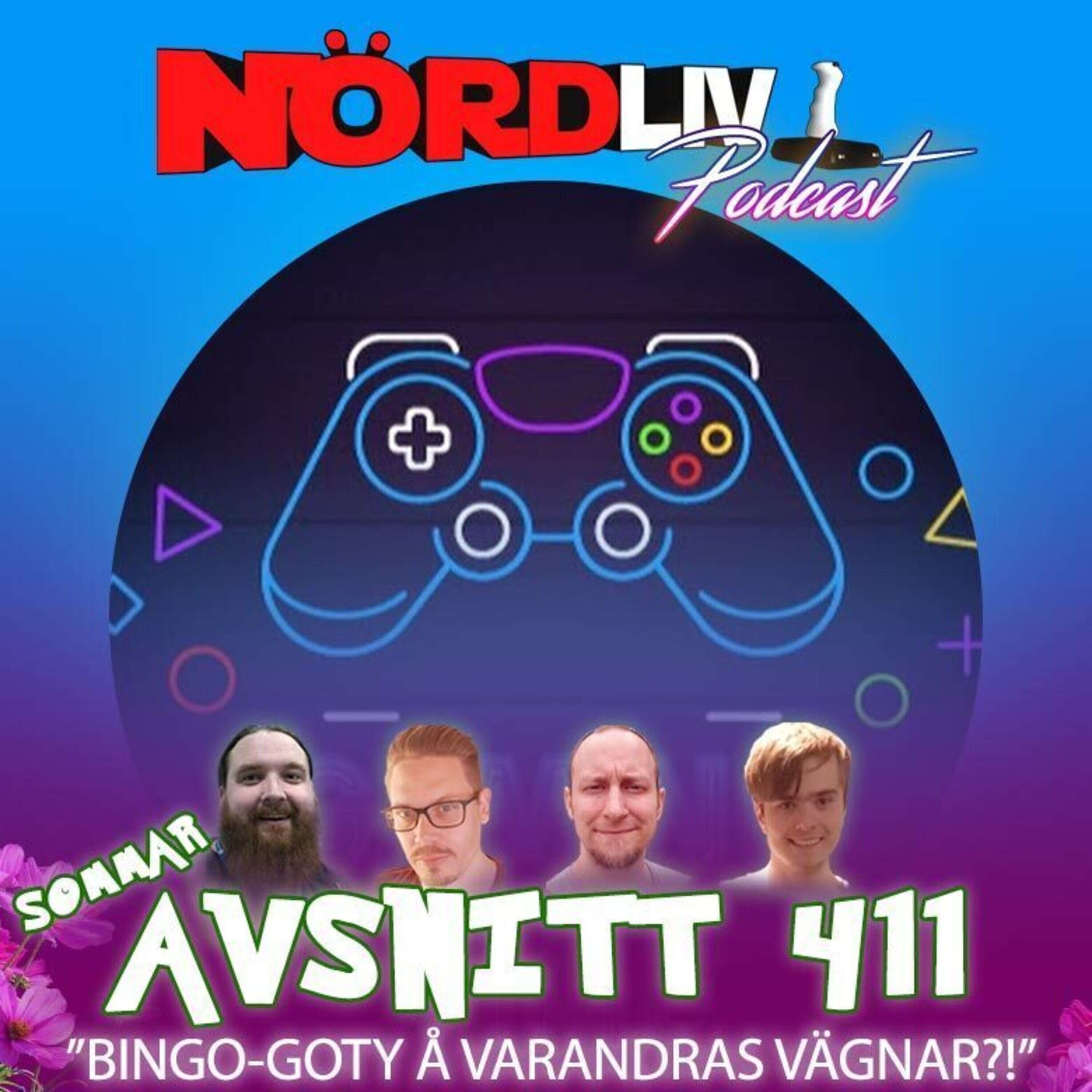 ⁣Avsnitt 411 - "Bingo-GOTY å varandras vägnar?!" / Sommaravsnitt 2023