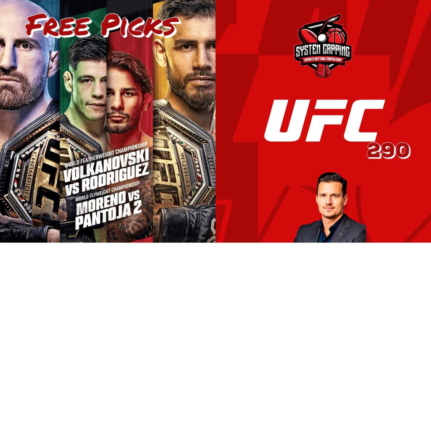 UFC 290 Free Picks 