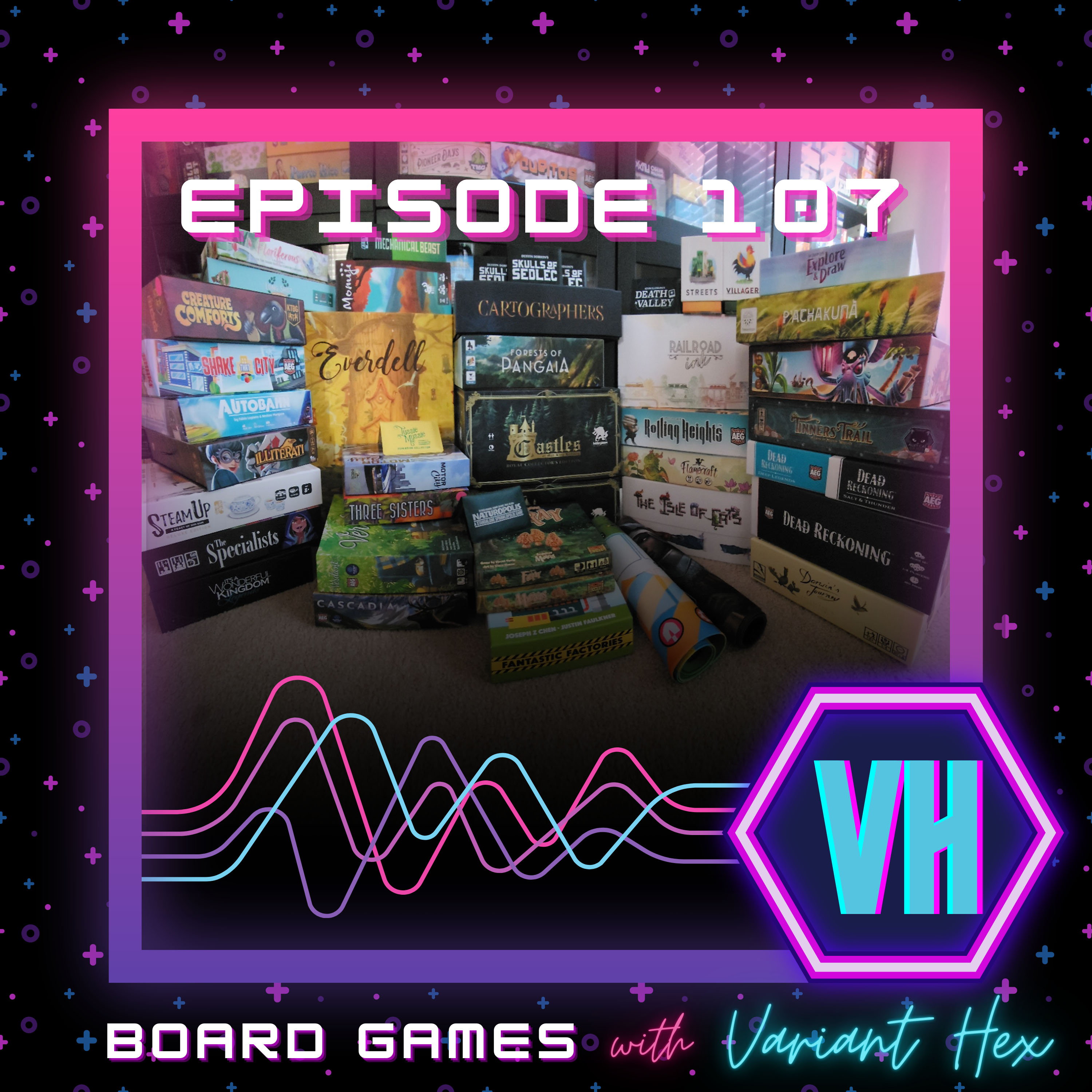 107: Board Games on Kickstarter: Everything we've ever backed