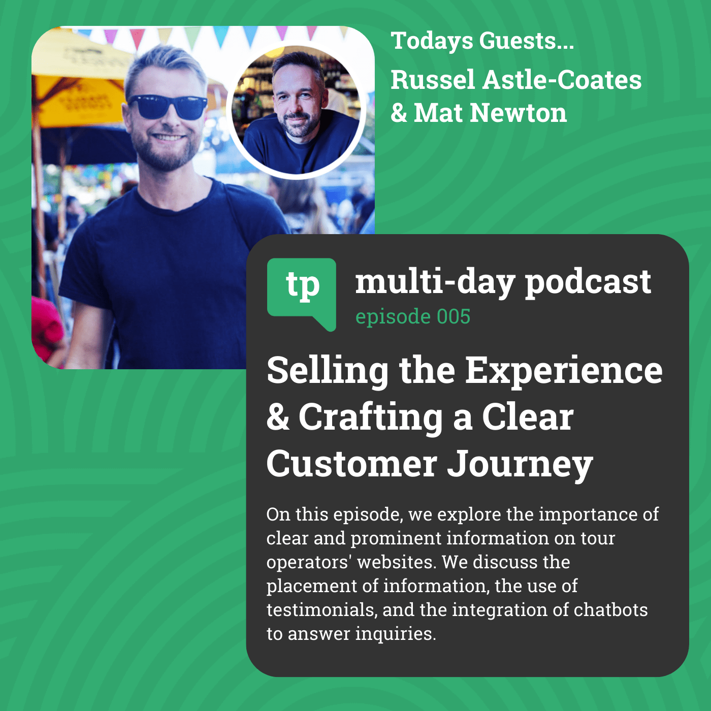 Selling the Experience & Crafting a Clear Customer Journey with Russel Astle-Coates