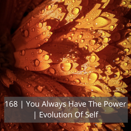 168 | You Always Have The Power | Evolution Of Self