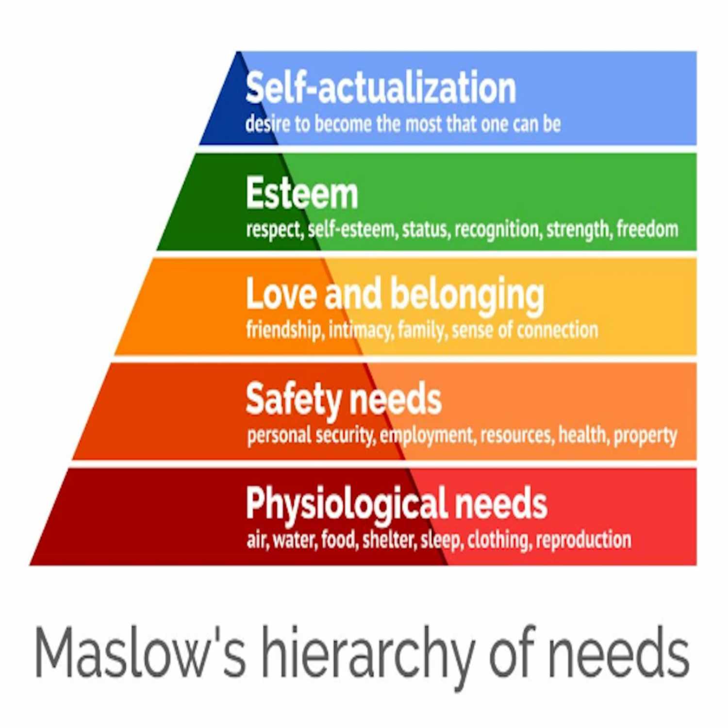 Maslow's Hierarchy of Needs