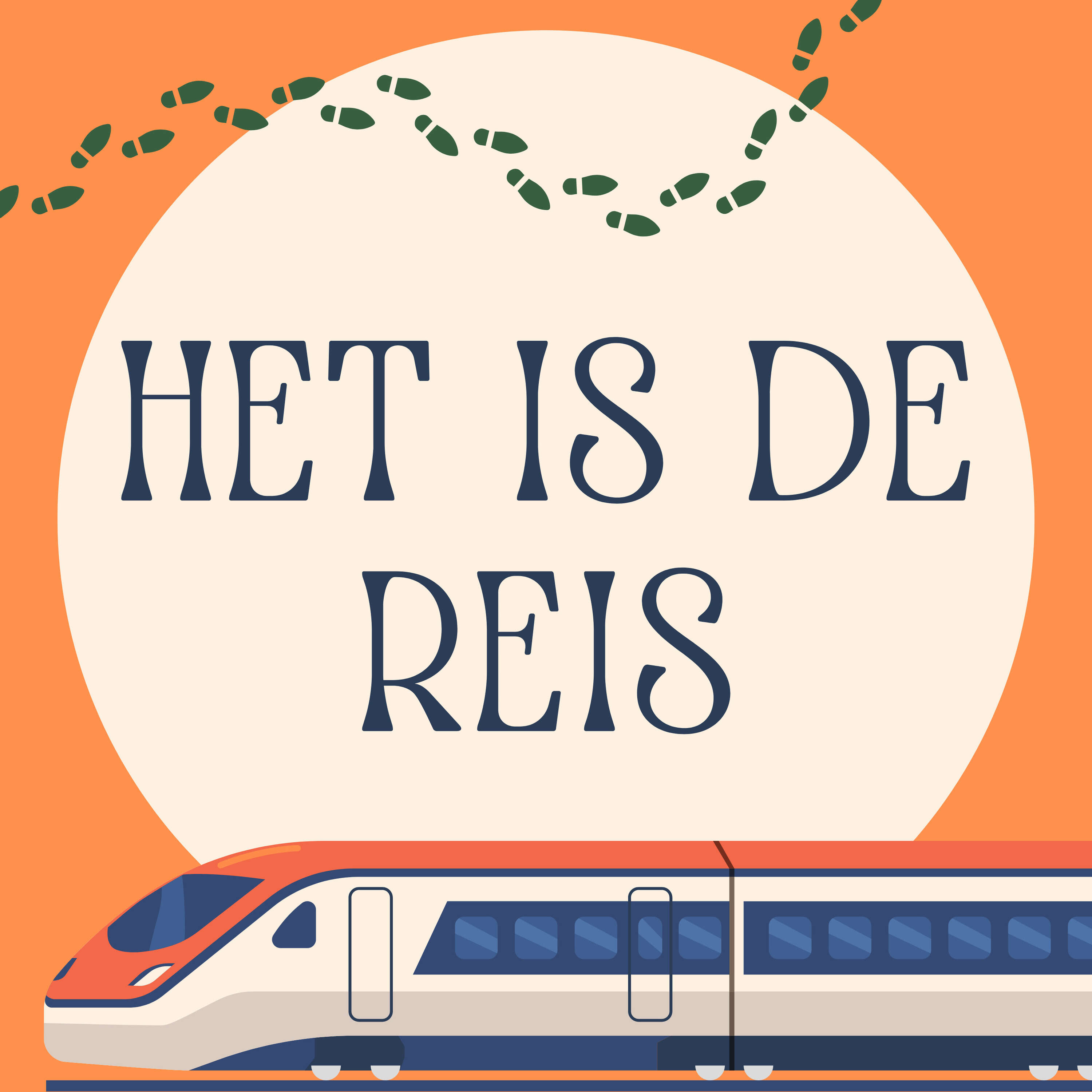 #13 Met de trein naar de Poolcirkel met Bart