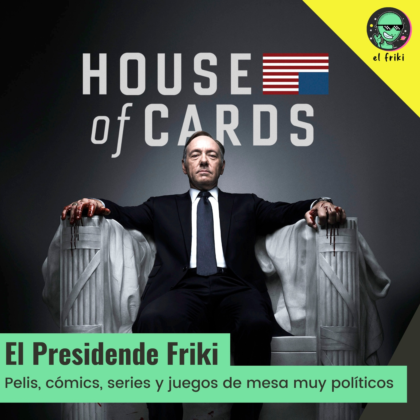 ⁣El Presidente Friki: pelis, cómics, series, juegos de mesa y música muy políticos