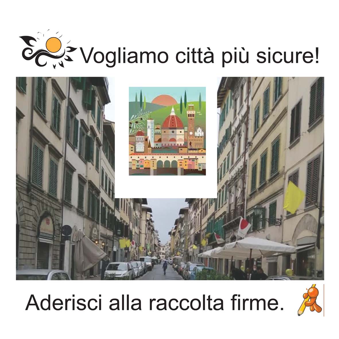 ⁣Sicurezza in città: petizione di fiorentini indirizzata al Viminale