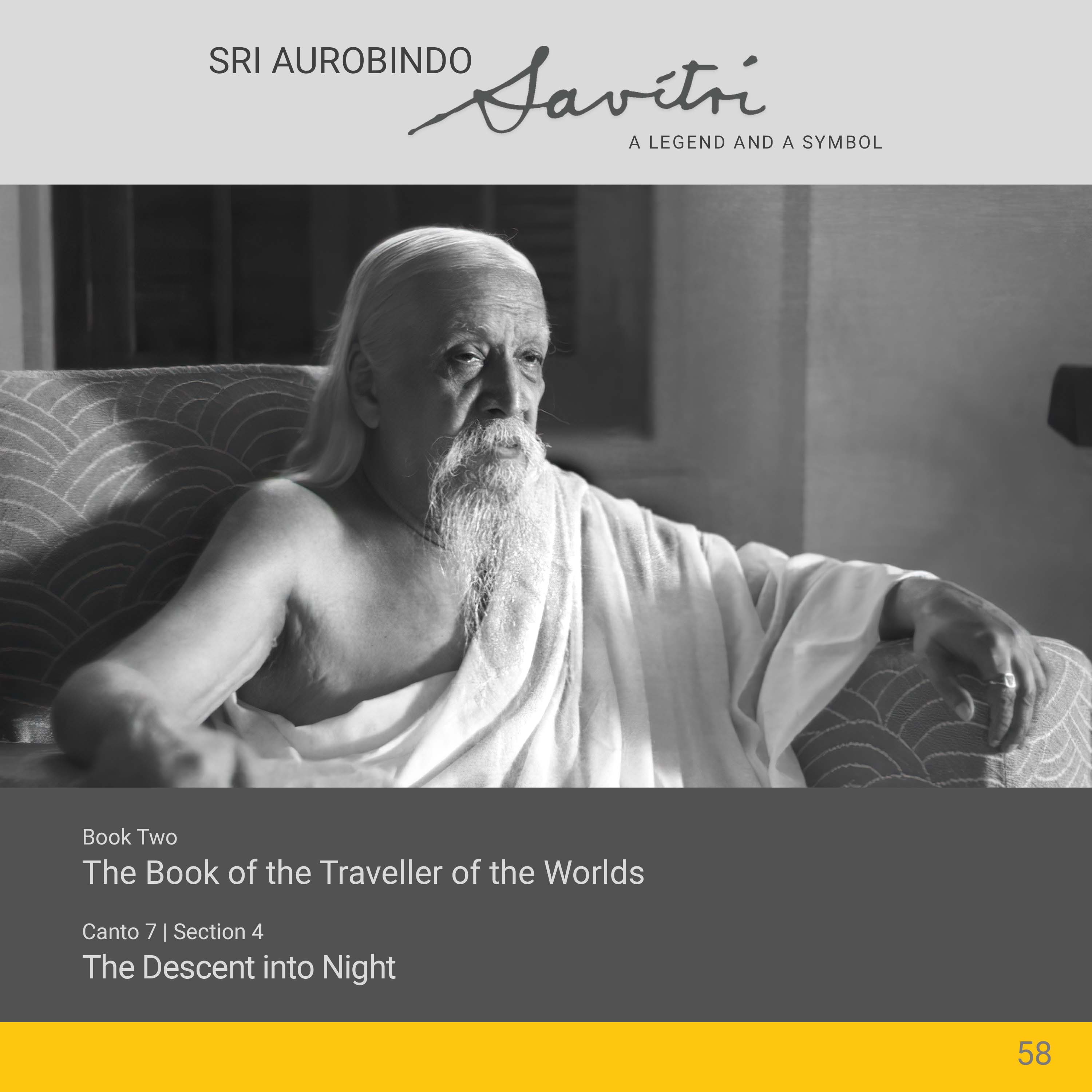 ⁣Savitri | II.7.4 | The Descent into Night