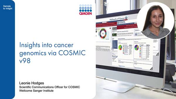 Insights into cancer genomics via COSMIC v98