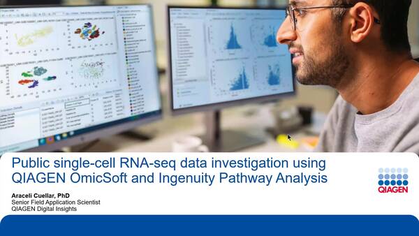 Delving into public single-cell RNA-seq data using QIAGEN OmicSoft and...