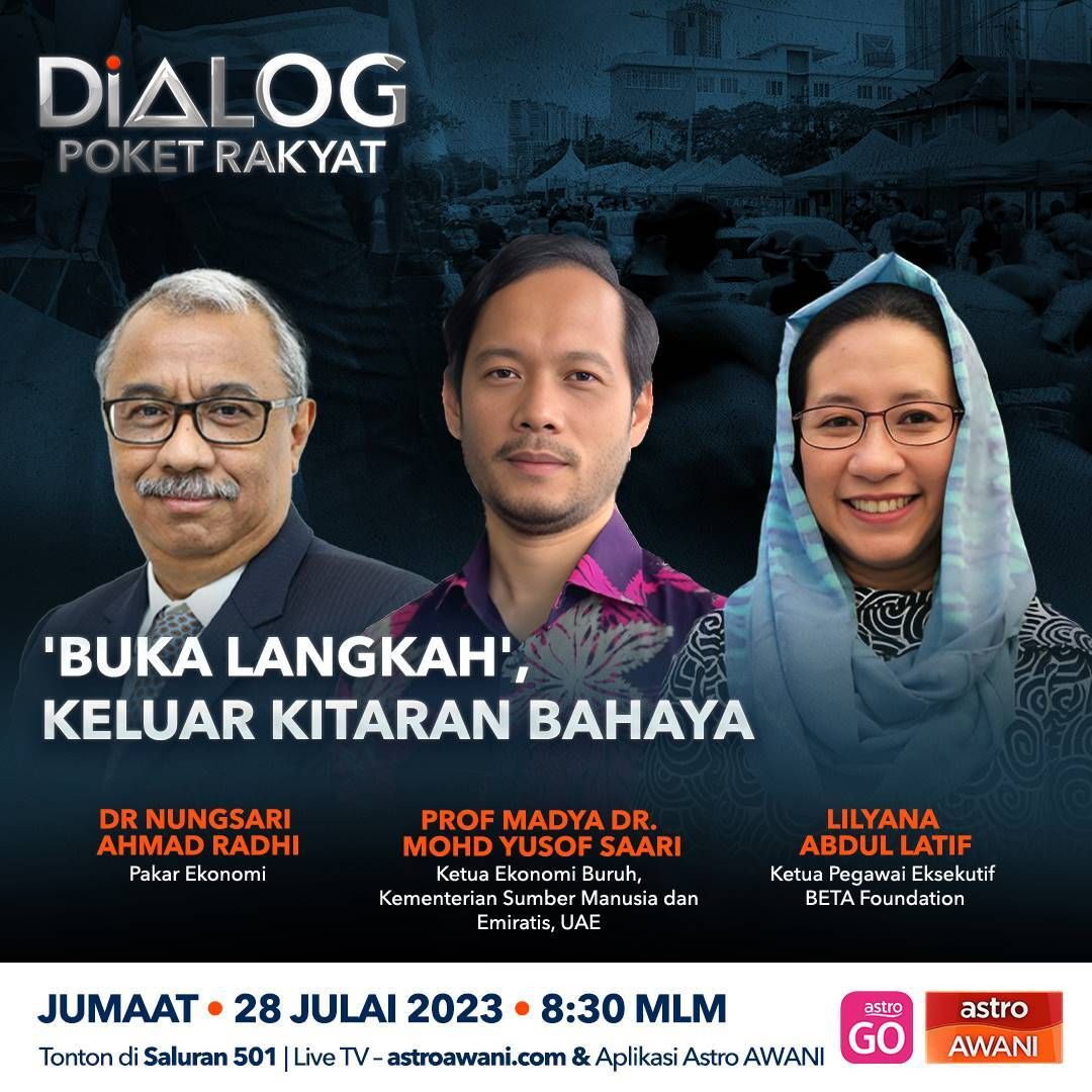 ⁣Dialog Poket Rakyat: ‘Buka langkah’, keluar kitaran bahaya