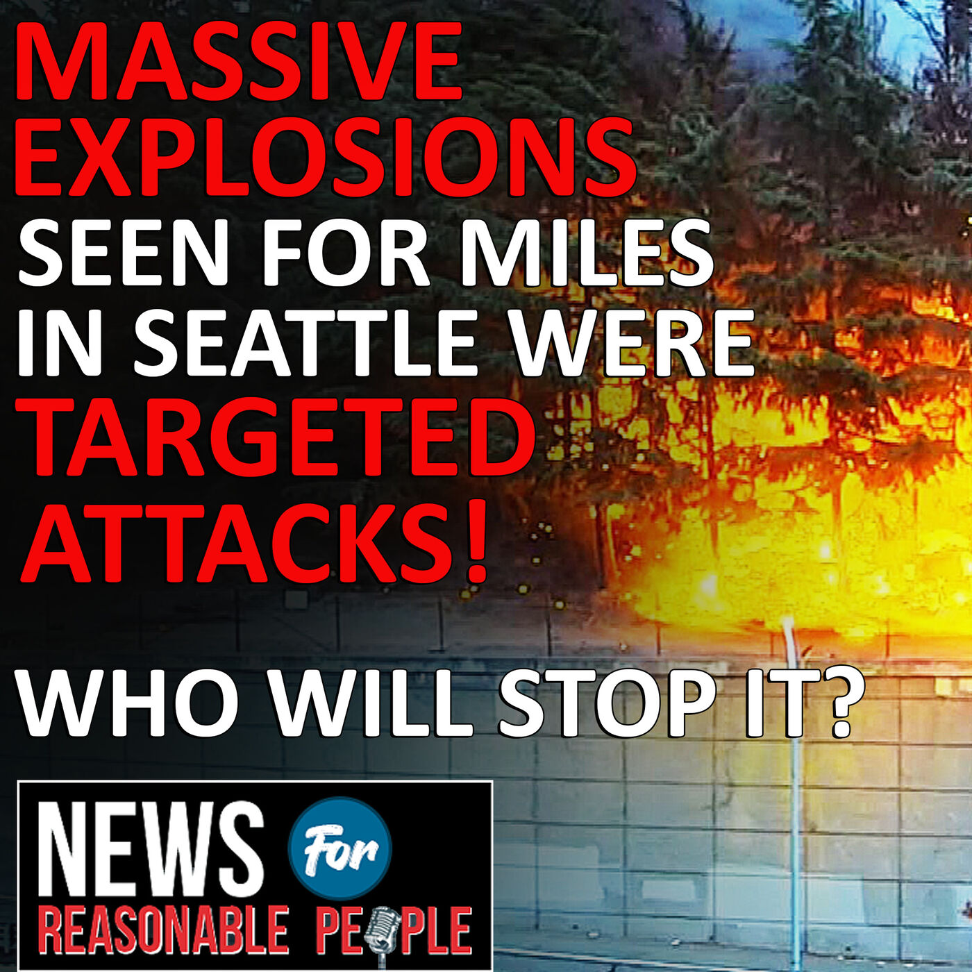 ⁣#1,824 - Explosions in DT Seattle homeless encampment targeted attack in turf war