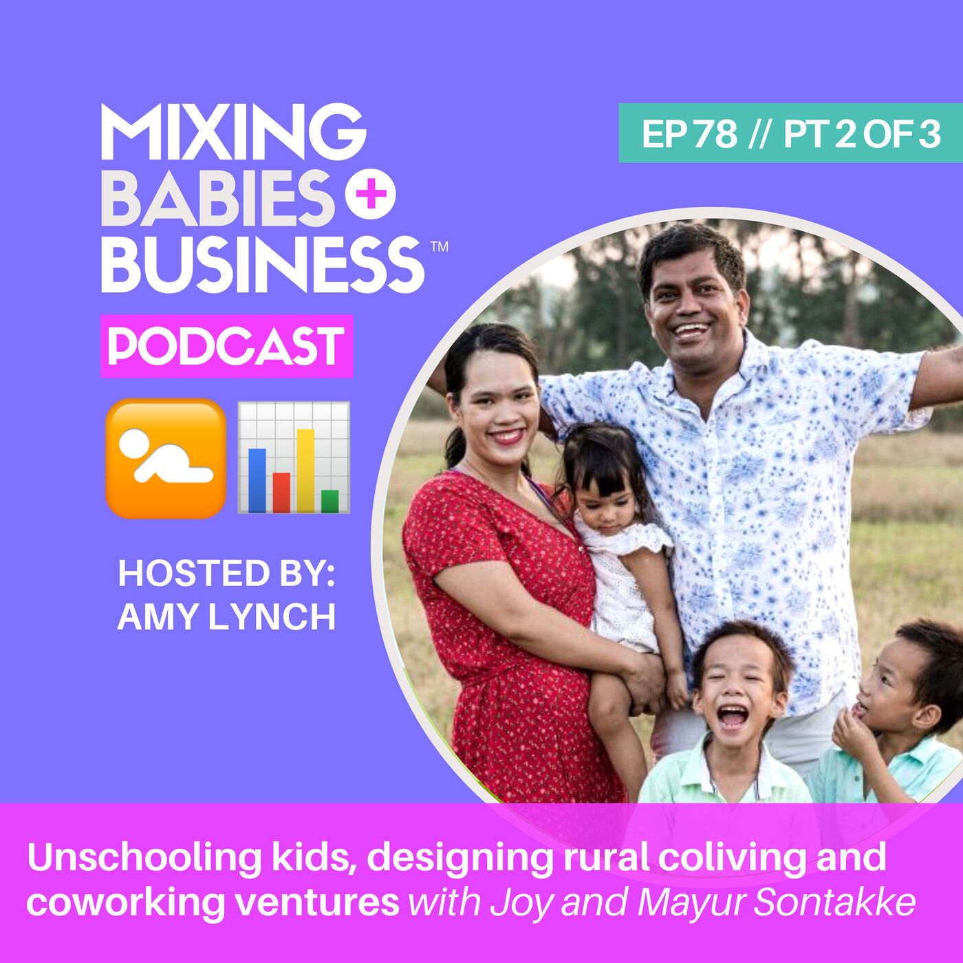 078 | Unschooling kids, designing rural coliving and coworking ventures with Joy and Mayur Sontakke | PT 2