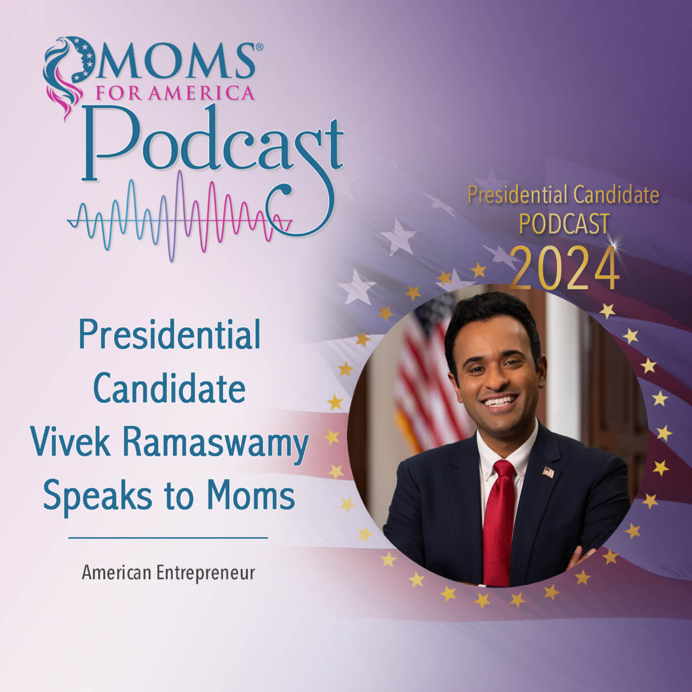 Presidential Candidate Vivek Ramaswamy Speaks to Moms