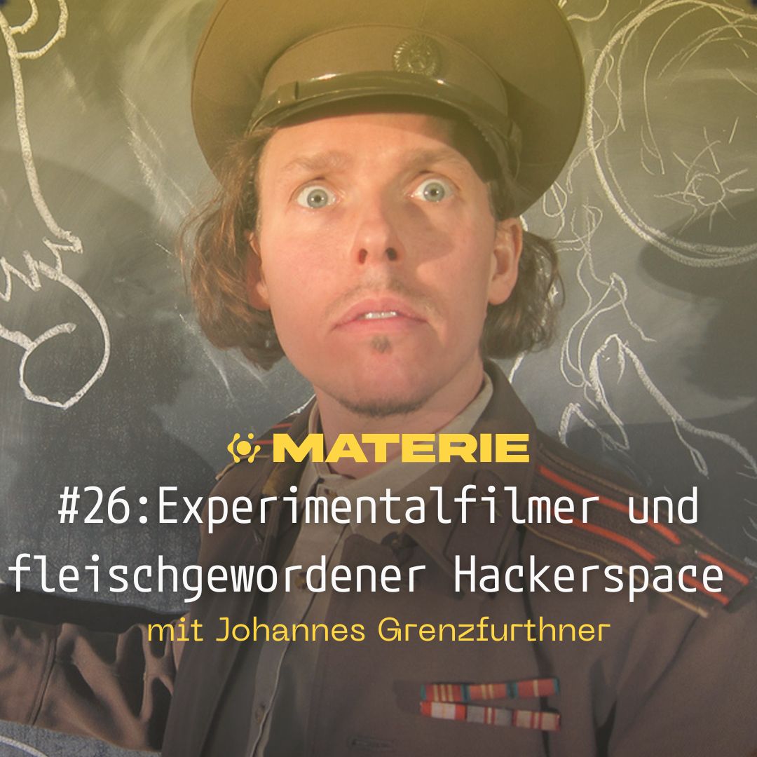 ⁣Experimentalfilmer und fleischgewordener Hackerspace - Johannes Grenzfurthner