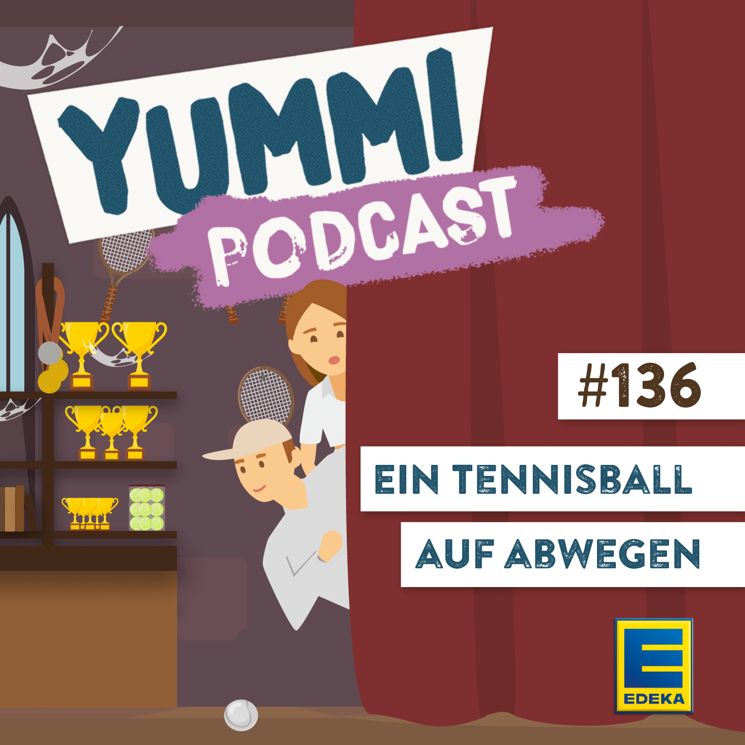 Ein Tennisball auf Abwegen