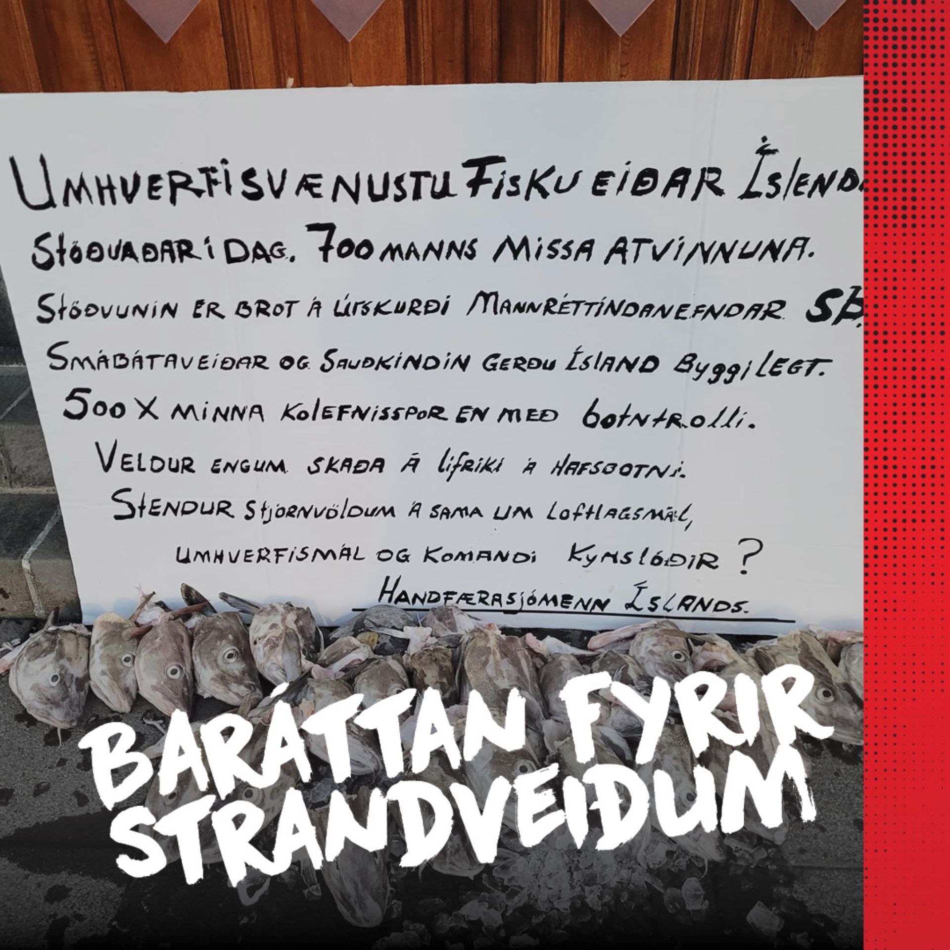 Rauður raunveruleiki - Baráttan fyrir strandveiðum